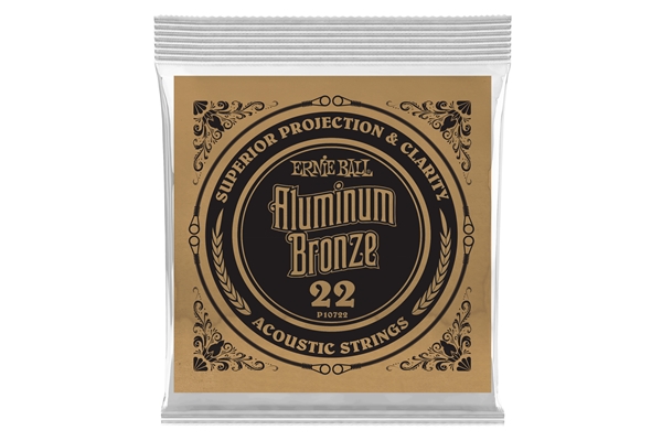 Ernie Ball 0722 Aluminum Bronze .022