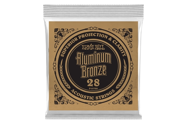 Ernie Ball 0728 Aluminum Bronze .028
