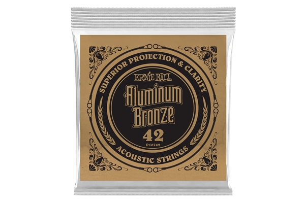 Ernie Ball 0742 Aluminum Bronze .042