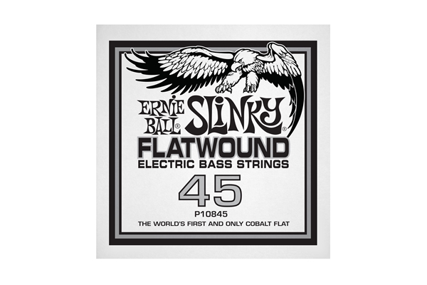 Ernie Ball - 0845 Cobalt Flatwound Bass .045