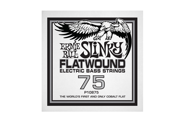 Ernie Ball - 0875 Cobalt Flatwound Bass .075