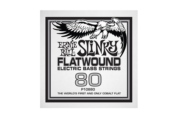 Ernie Ball - 0880 Cobalt Flatwound Bass .080