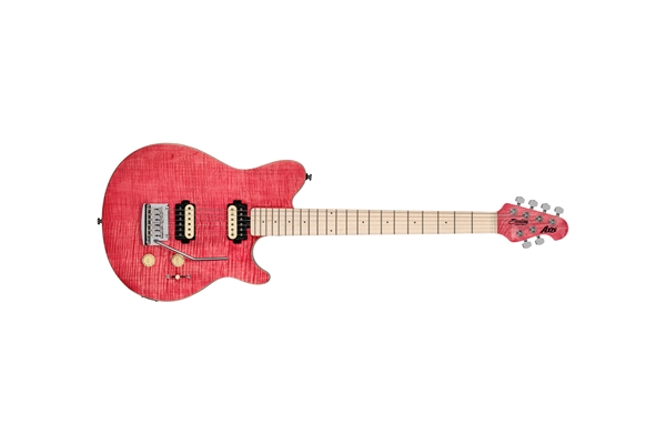 Sterling by Music Man Axis AX3 Flame Maple Stain Pink