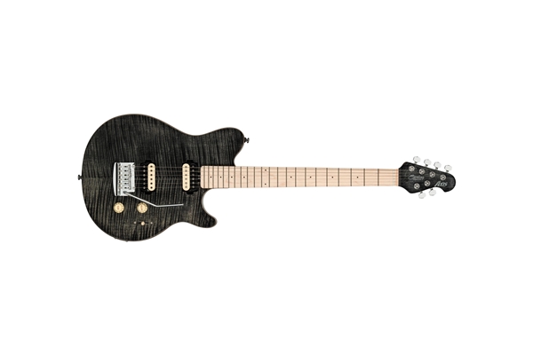 Sterling by Music Man - Axis AX3 Flame Maple Trans Black