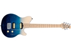 Sterling by Music Man Axis AX3 Quilted Maple Spectrum Blue