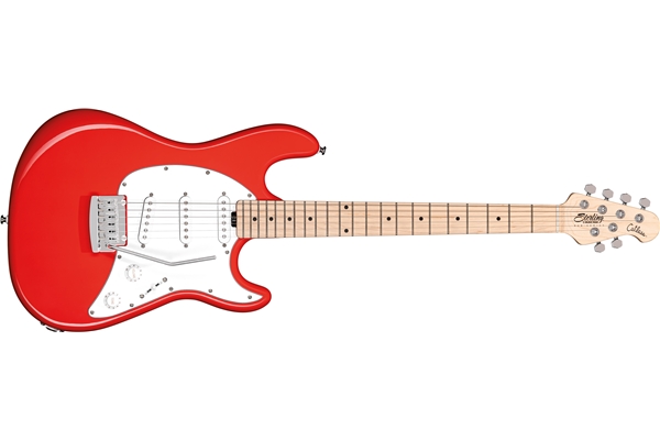 Sterling by Music Man - Cutlass SSS Fiesta Red Tastiera Acero