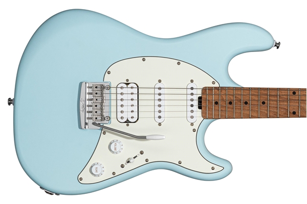 Sterling by Music Man - Cutlass CT50HSS Daphne Blue Satin