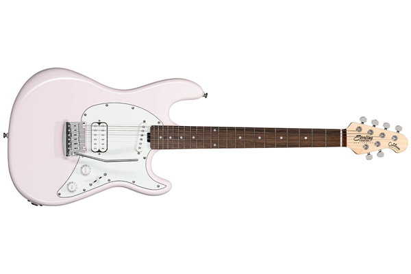 Sterling by Music Man - Cutlass Short Scale HS Shell Pink Tastiera Lauro