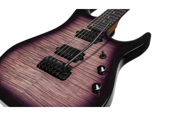 Sterling by Music Man - JP150 DiMarzio 6 Corde Eminence Purple