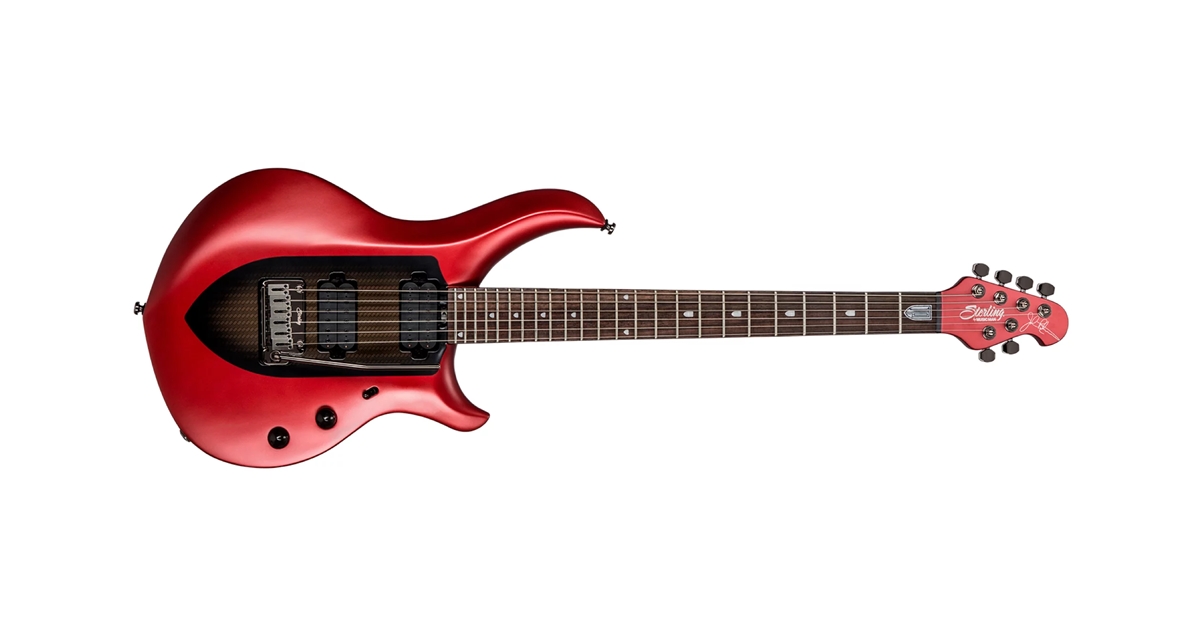 Sterling by Music Man Majesty 6 Ice Crimson Red