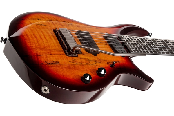 Sterling by Music Man - MAJ270XSM - Blood Orange Burst