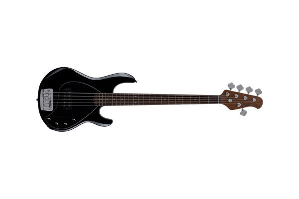 Sterling by Music Man - Stingray Ray35 5 Black Tastiera Palissandro