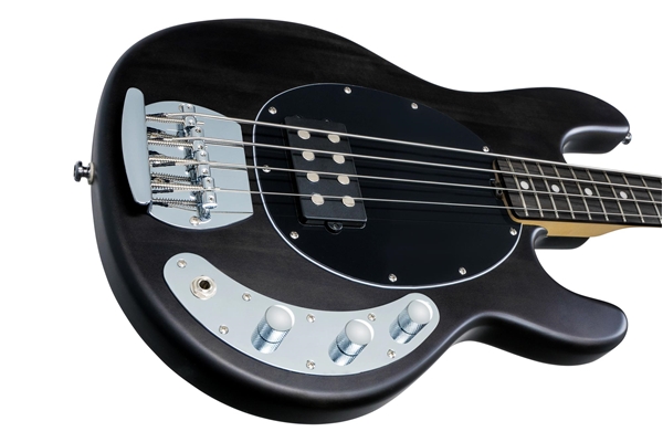 Sterling by Music Man - RAY4 Trans Black Satin