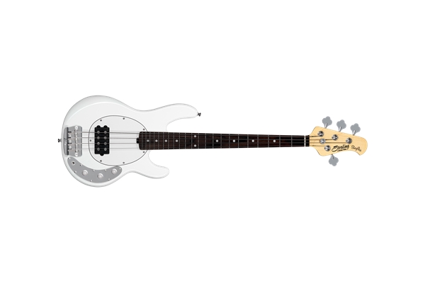 Sterling by Music Man - Stingray Short Scale 4 Corde Olympic White