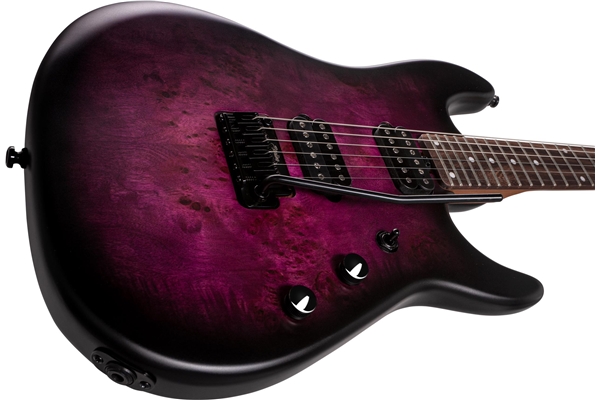 Sterling by Music Man - Richardson 6 Cosmic Purple Burst Satin