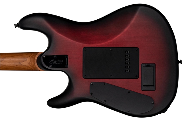 Sterling by Music Man - Richardson 6 Dark Scarlet Burst Satin