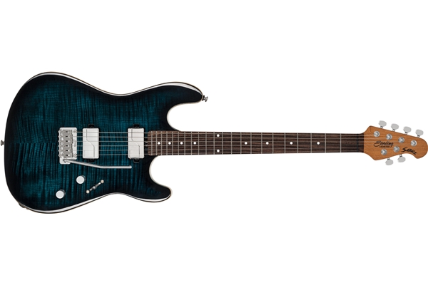 Sterling by Music Man - Sabre Deep Blue Burst