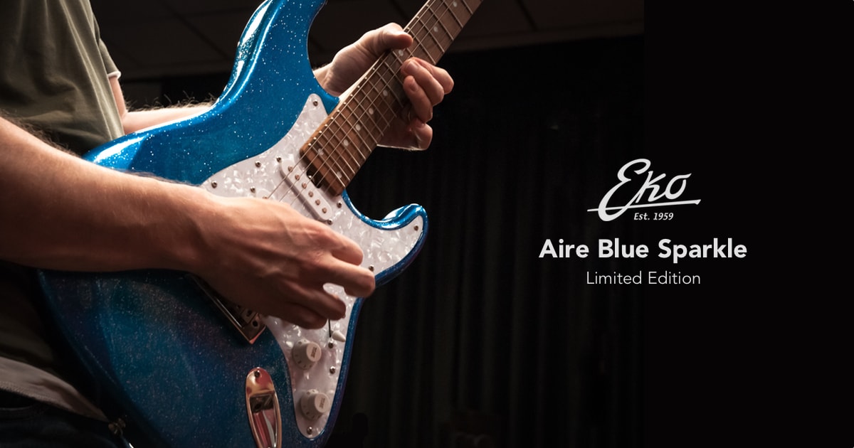 Eko Aire Blue Sparkle Limited Edition