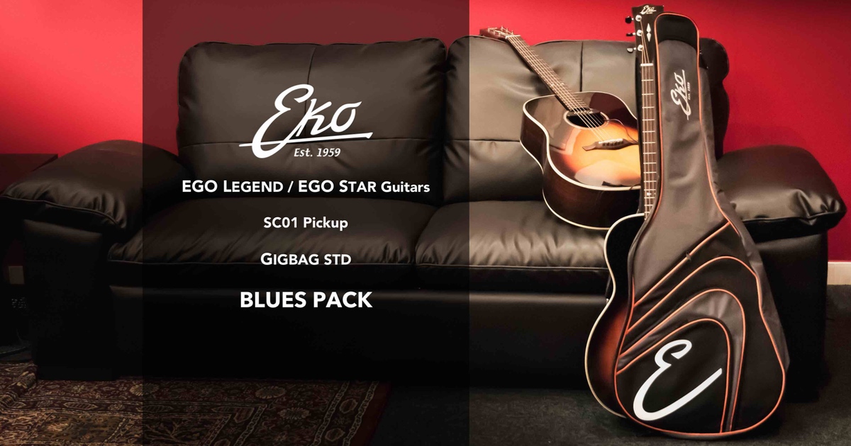 Eko Guitars Blues Pack