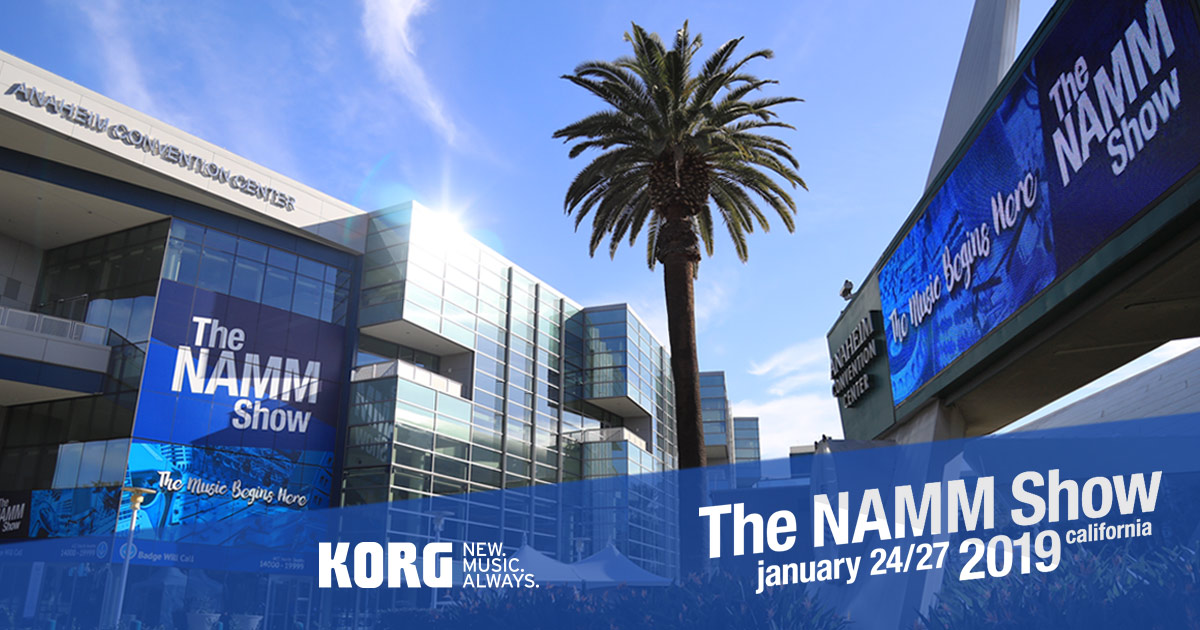 the-namm-show-2019-korg the-namm-show-2019-korg