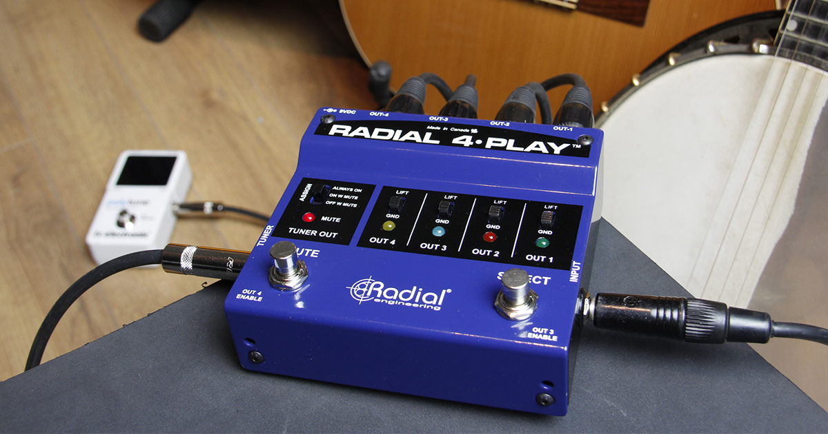 Pedale per chitarra Radial 4-Play