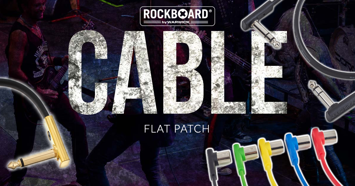 Rockboard: Tutti i Flat Patch Cables Rockboard: Tutti i Flat Patch Cables