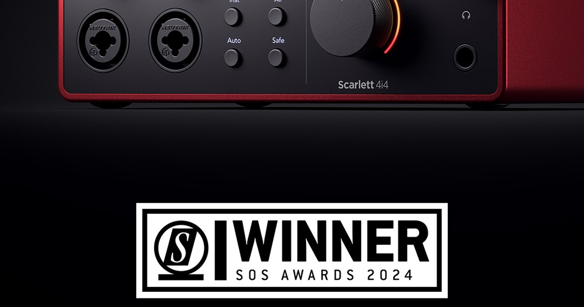 Focusrite Scarlett 4th Gen: Miglior Interfaccia Audio 2024 per Sound on Sound 