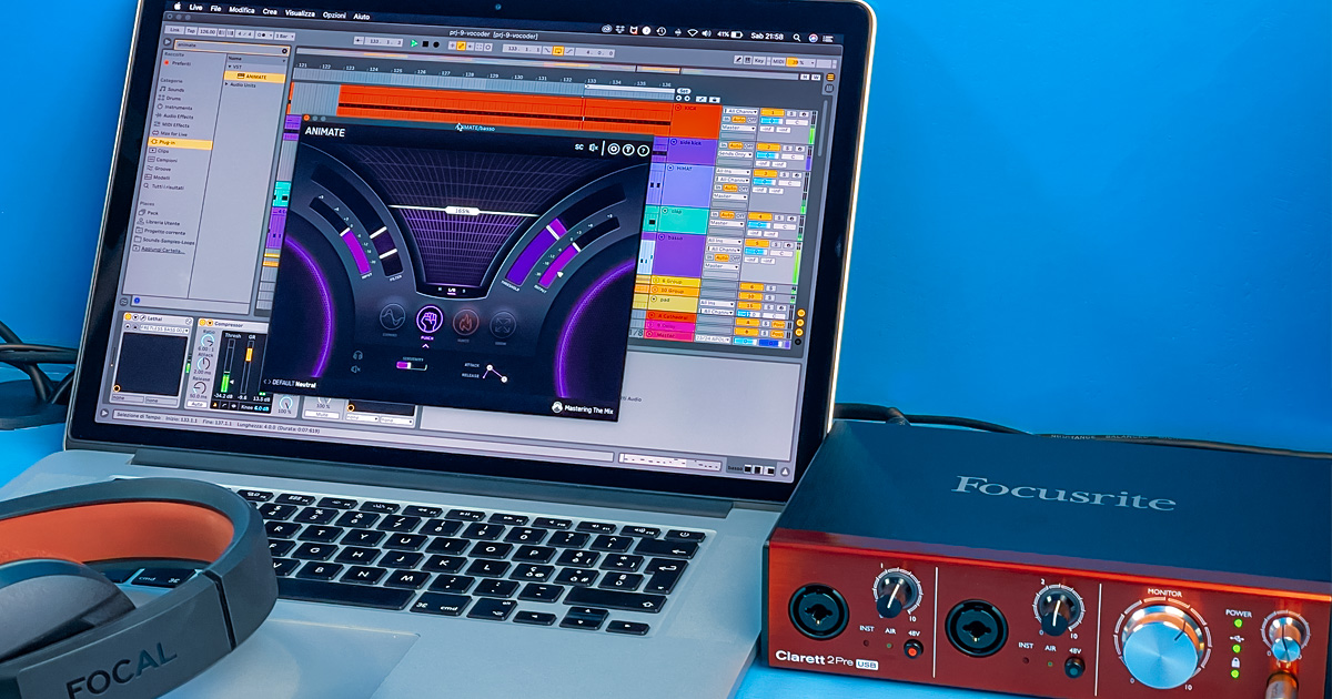 Focusrite regala ai suoi utenti il modulo PUNCH per il Plugin ANIMATE di Mastering The Mix e un corso introduttivo di mixaggio interattivo Balancing the Channels by Ultimate Producer