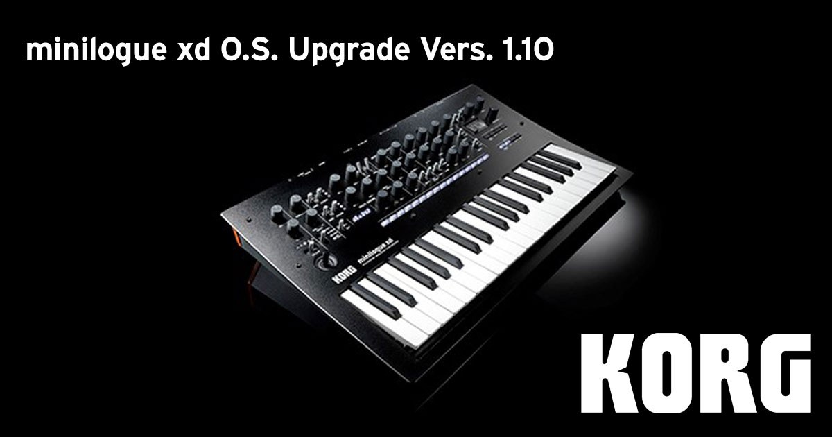 nuove funzioni per KORG minilogue xd