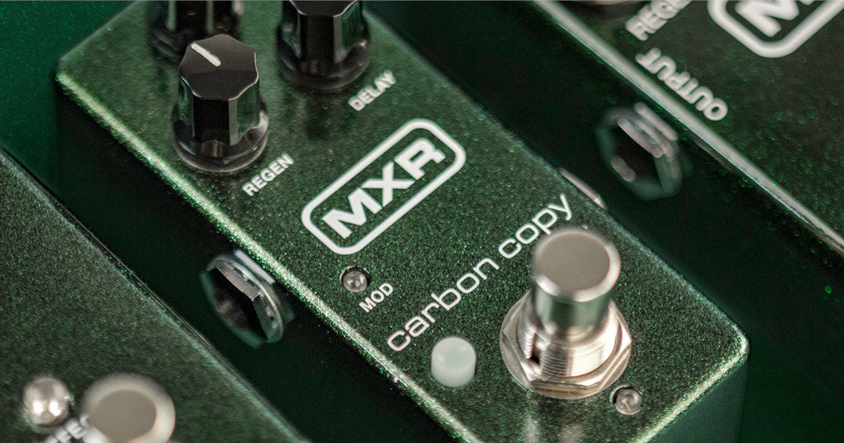 MXR Carbon Copy Mini Analog Delay, un piccolo delay ma giusto in tempo!