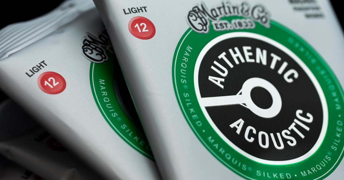 Martin & Co: Corde per Chitarra Authentic Acoustic Marquis Silked