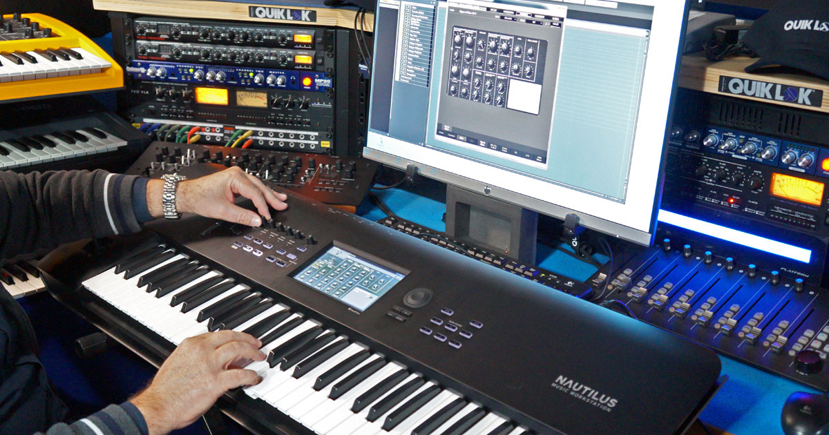 NAUTILUS MUSIC WORKSTATION Il centro della tua produzione musicale tutti i suoni desiderabili in un unico strumento! NAUTILUS MUSIC WORKSTATION Il centro della tua produzione musicale tutti i suoni desiderabili in un unico strumento!