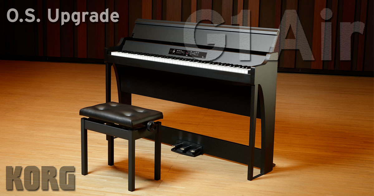 il pianoforte digitale Home G1 Air di KORG serie Concert