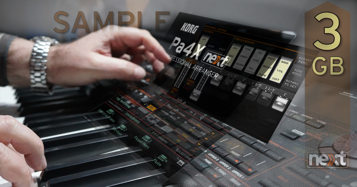 L'ammiraglia della serie KORG Pa