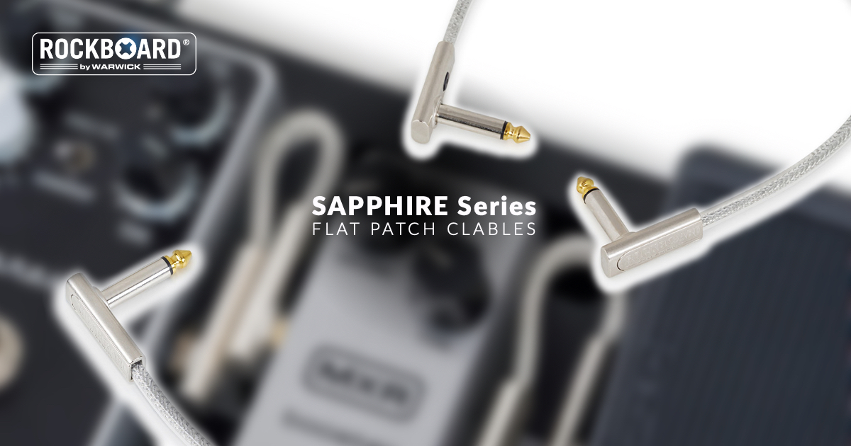 Rockboard Sapphire Flat Patch Cables Rockboard Sapphire Flat Patch Cables