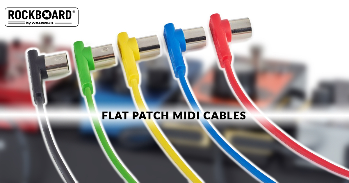 Rockboard Flat Patch MIDI Cables Rockboard Flat Patch MIDI Cables