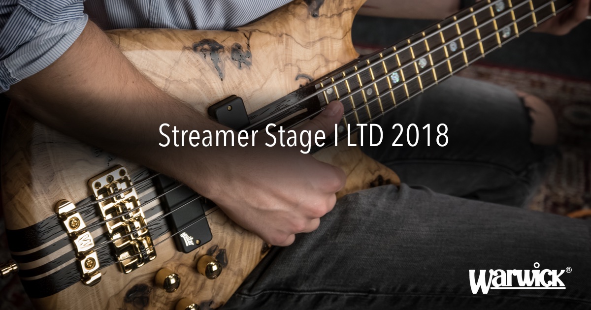 Warwick Streamer Stage I Limited 2018 Warwick Streamer Stage I Limited 2018
