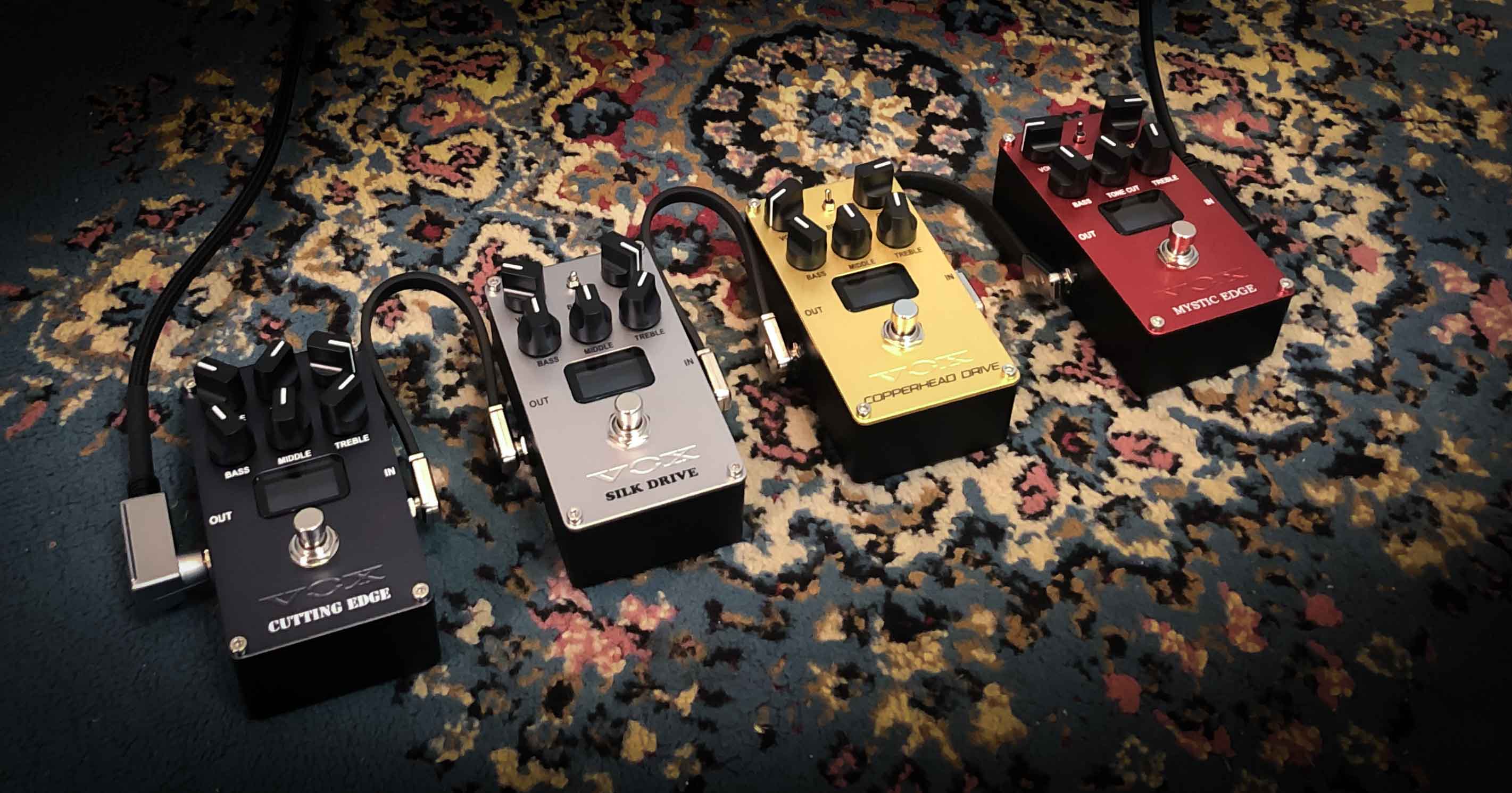 VOX Valvenergy pedali effetto per chitarra con valvola nutube VOX Valvenergy pedali effetto per chitarra con valvola nutube