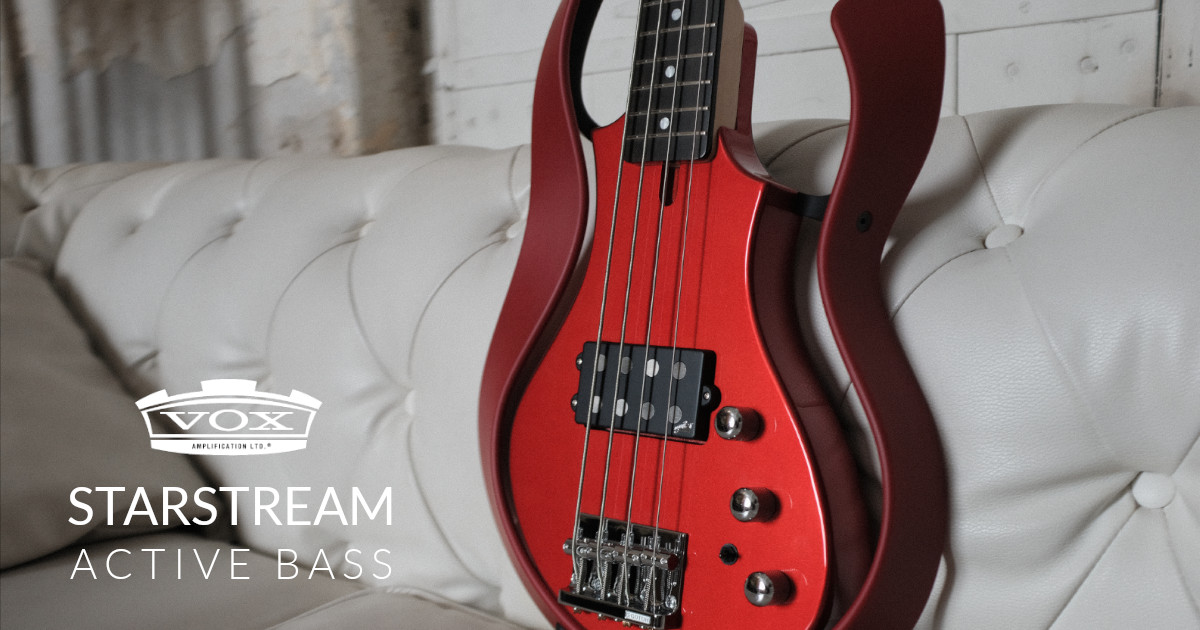 VOX: I bassi elettrici Starstream Active Bass