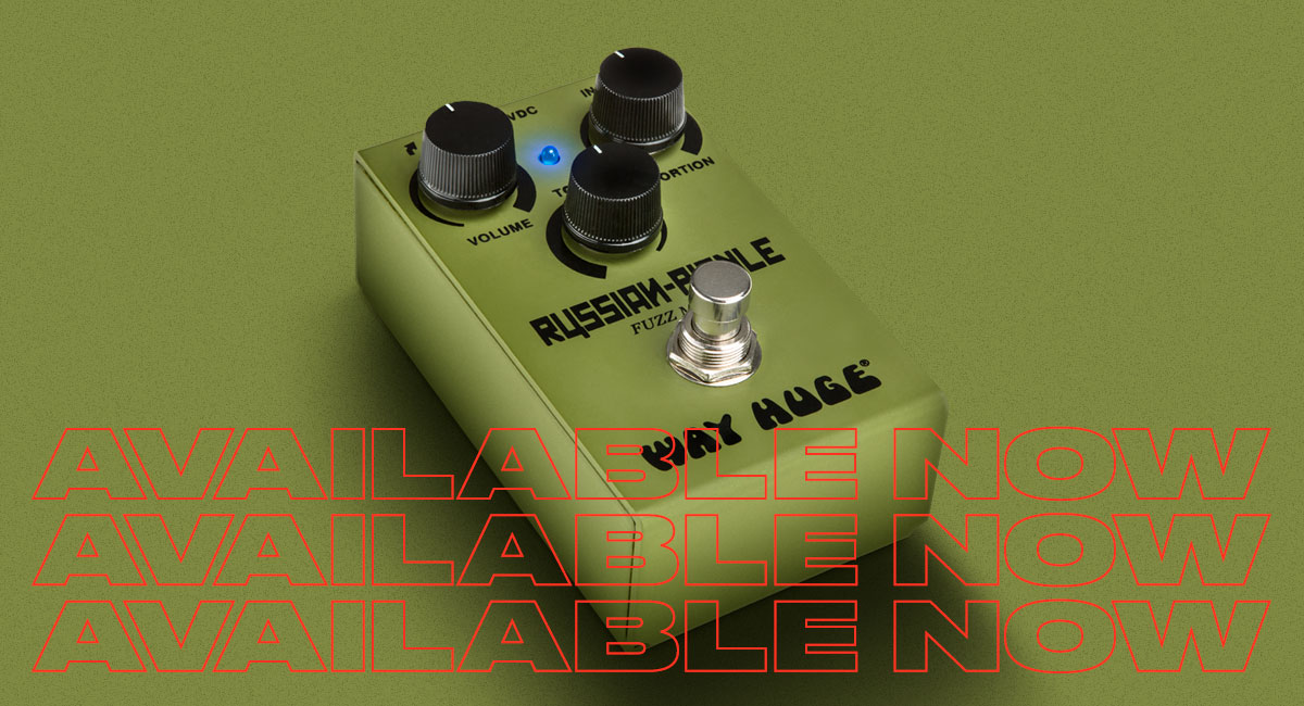 Way Huge Smalls Russian-Pickle Fuzz by Dunlop Way Huge Smalls Russian-Pickle Fuzz by Dunlop