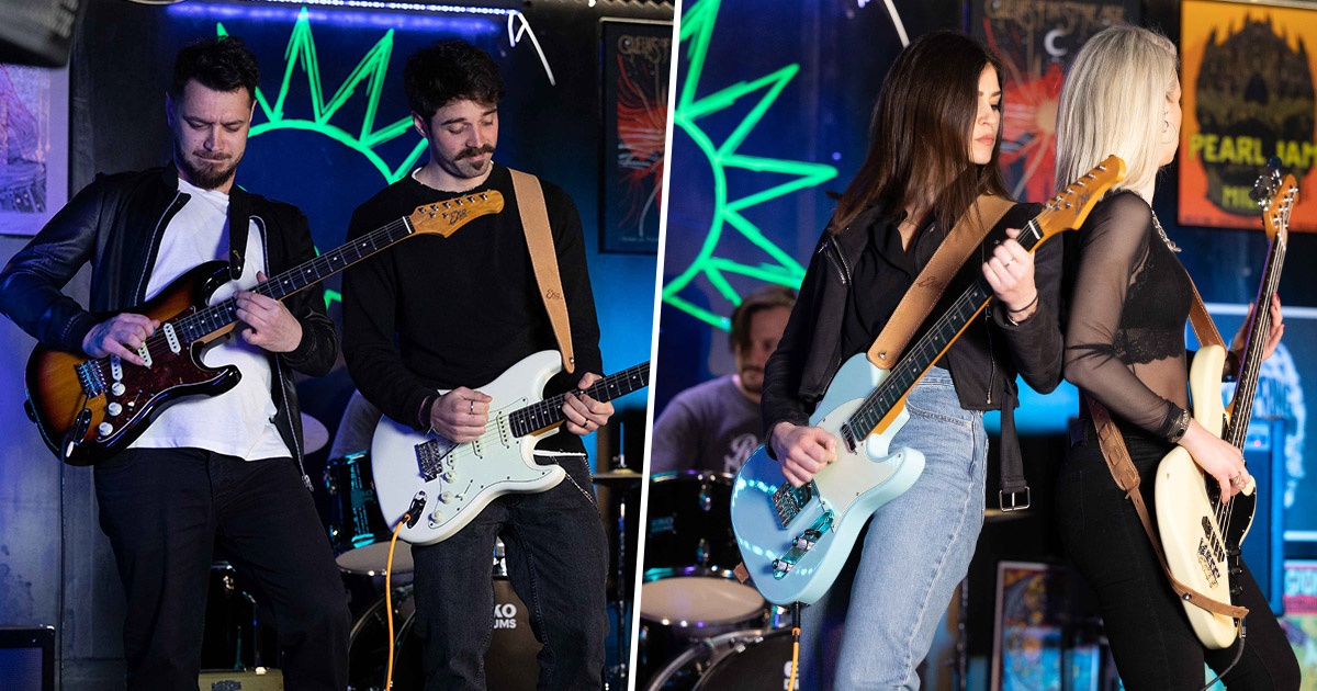 Scopri i modelli di chitarre elettriche della serie Tribute V-NOS di Eko Guitars Scopri i modelli di chitarre elettriche della serie Tribute V-NOS di Eko Guitars