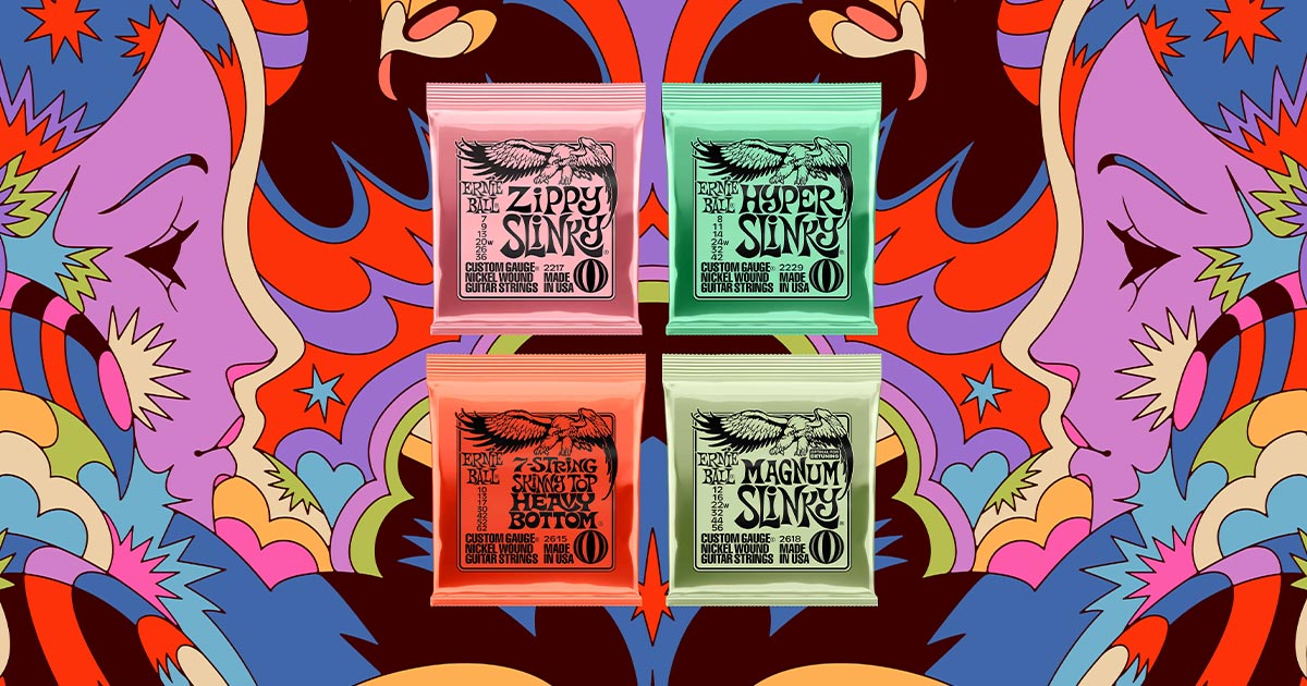 Le nuove mute di corde Slinky per chitarra elettrica e basso elettrico di casa Ernie Ball - novità 2022 Le nuove mute di corde Slinky per chitarra elettrica e basso elettrico di casa Ernie Ball - novità 2022