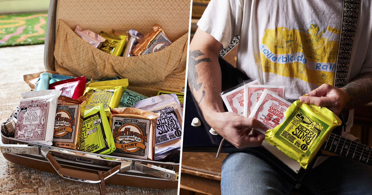 Ernie Ball i nuovi pack da tre delle corde per chitarra elettrica, chitarra classica e chitarra acustica delle serie Slinky, Earthwood e Ernesto Palla Ernie Ball i nuovi pack da tre delle corde per chitarra elettrica, chitarra classica e chitarra acustica delle serie Slinky, Earthwood e Ernesto Palla