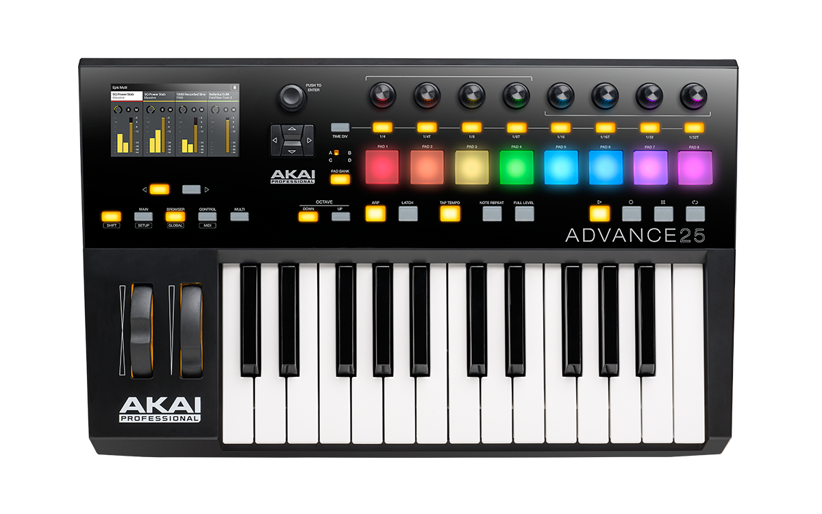 CONTROLLA I VST DALL'ADVANCE 25 DELLA AKAI PROFESSIONAL GRAZIE AL SOFTWARE VIP