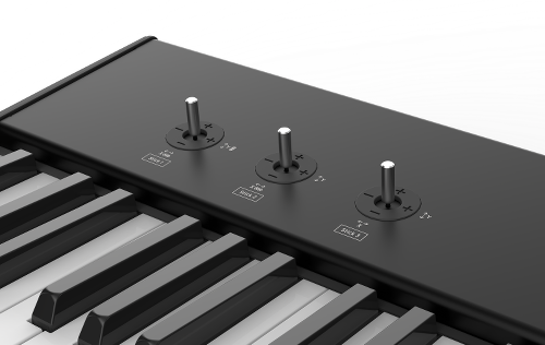 I 3 Joystick per l'invio di messaggi MIDI a controllo continuo