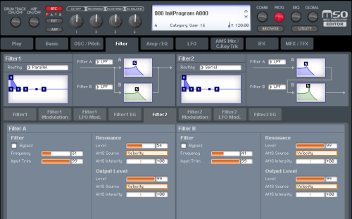 sintetizzatore M50 Korg