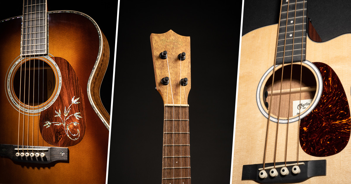 I nuovi modelli 2023 di chitarre acustiche, ukulele e bassi acustici di Martin & Co. I nuovi modelli 2023 di chitarre acustiche, ukulele e bassi acustici di Martin & Co.