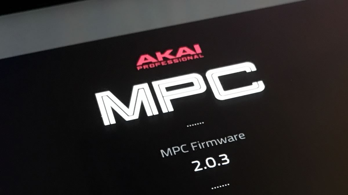 Aggiornamento 2.0.3 per il sistema operativo delle Akai Professional MPC X e MPC LIVE
