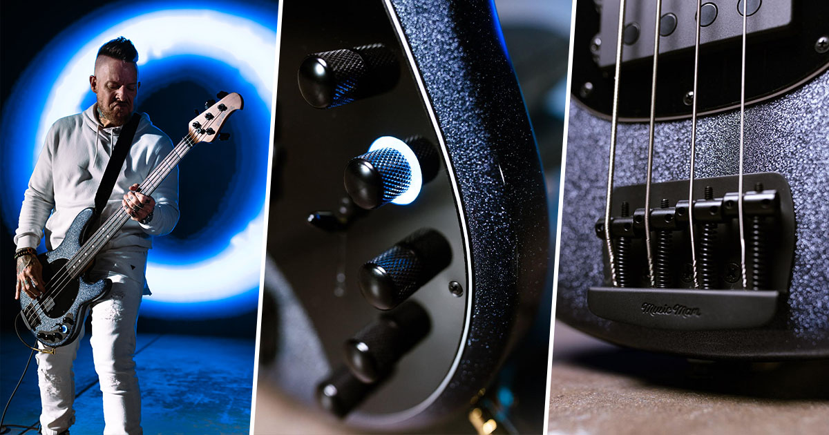 I nuovi bassi elettrici Dark Ray a 4 e 5 corde di casa Music Man in collaborazione con DarkGlass Electronics I nuovi bassi elettrici Dark Ray a 4 e 5 corde di casa Music Man in collaborazione con DarkGlass Electronics