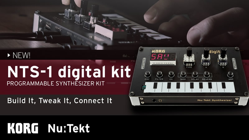 Korg Nutekt NTS-1 Sistema operativo versione 1.10